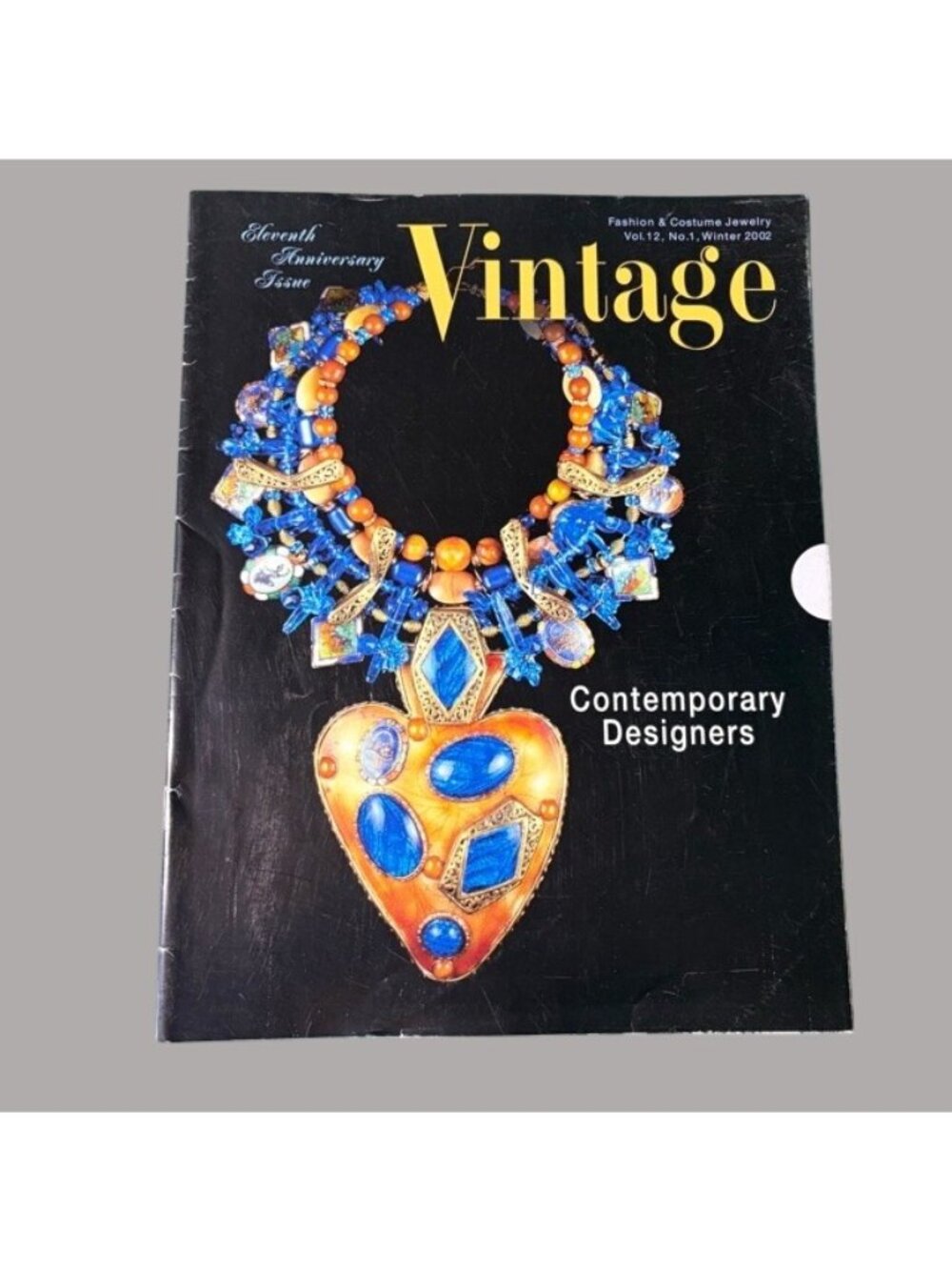 Vintage Fashion & Costume Jewelry Magazine 11th Anniversary Issue Winter 2002